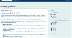 Desktop Screenshot of blog.kdgregory.com